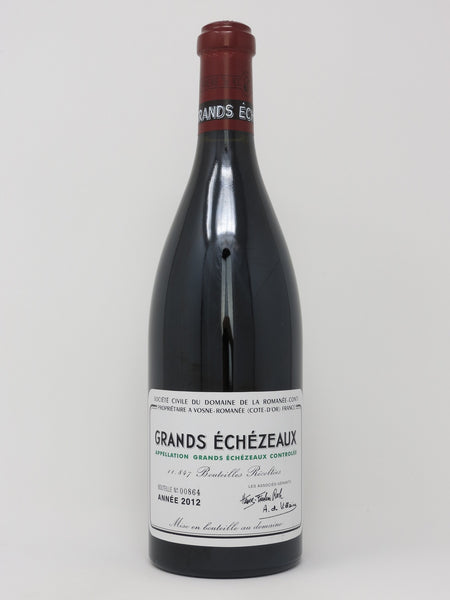 2012 Domaine de la Romanee-Conti, DRC, Grands Echezeaux Grand Cru, Bot