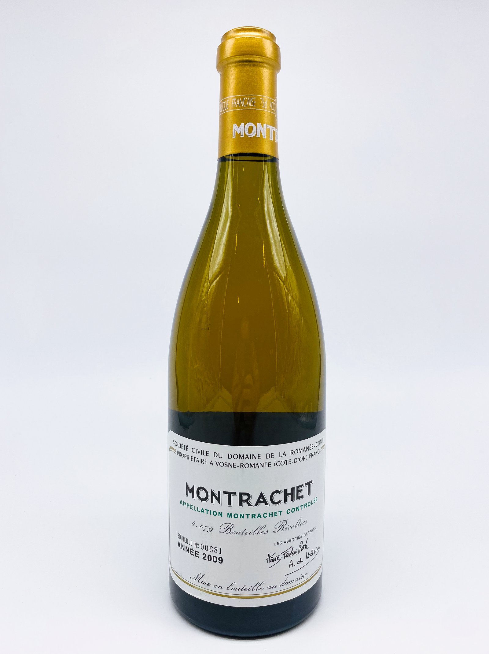 2009 Domaine de la Romanee-Conti, DRC, Montrachet Grand Cru, Bottle (7