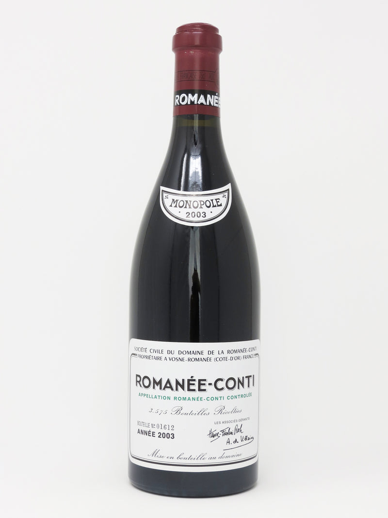2003 Domaine de la Romanee-Conti, Romanee-Conti Grand Cru