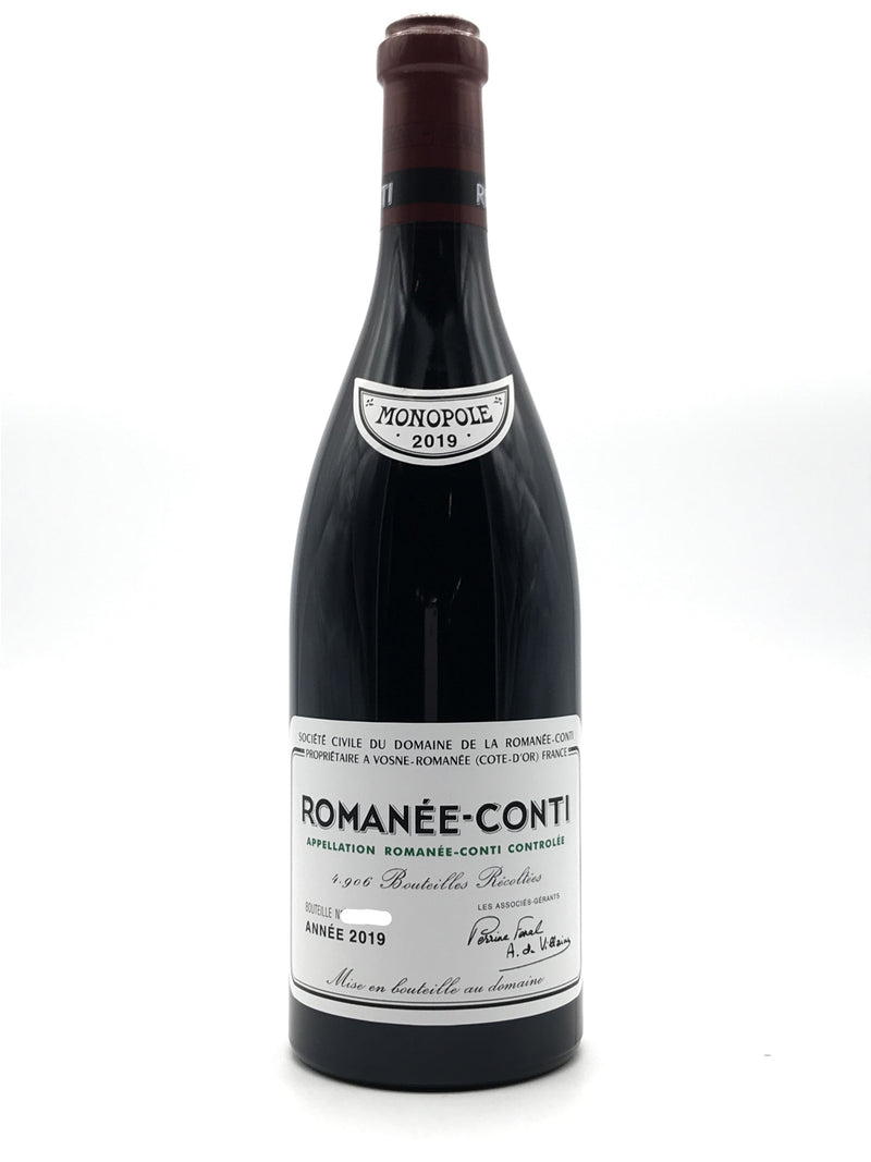 2019 Domaine de la Romanee-Conti, Romanee-Conti Grand Cru, Bottle (750ml)