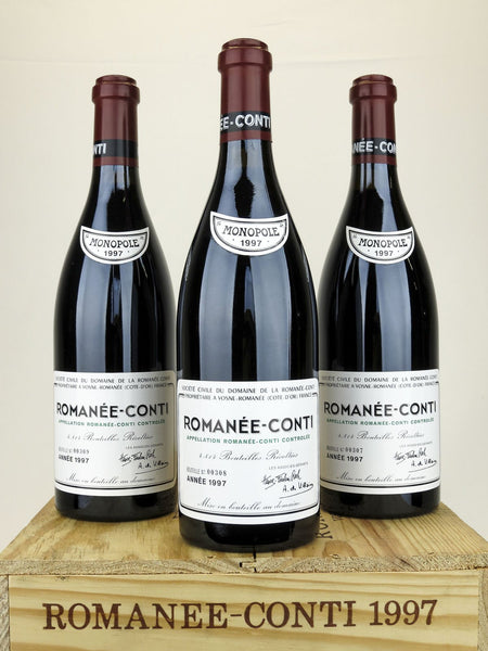 1997 Domaine de la Romanee-Conti, DRC, Romanee-Conti Grand Cru, Case o