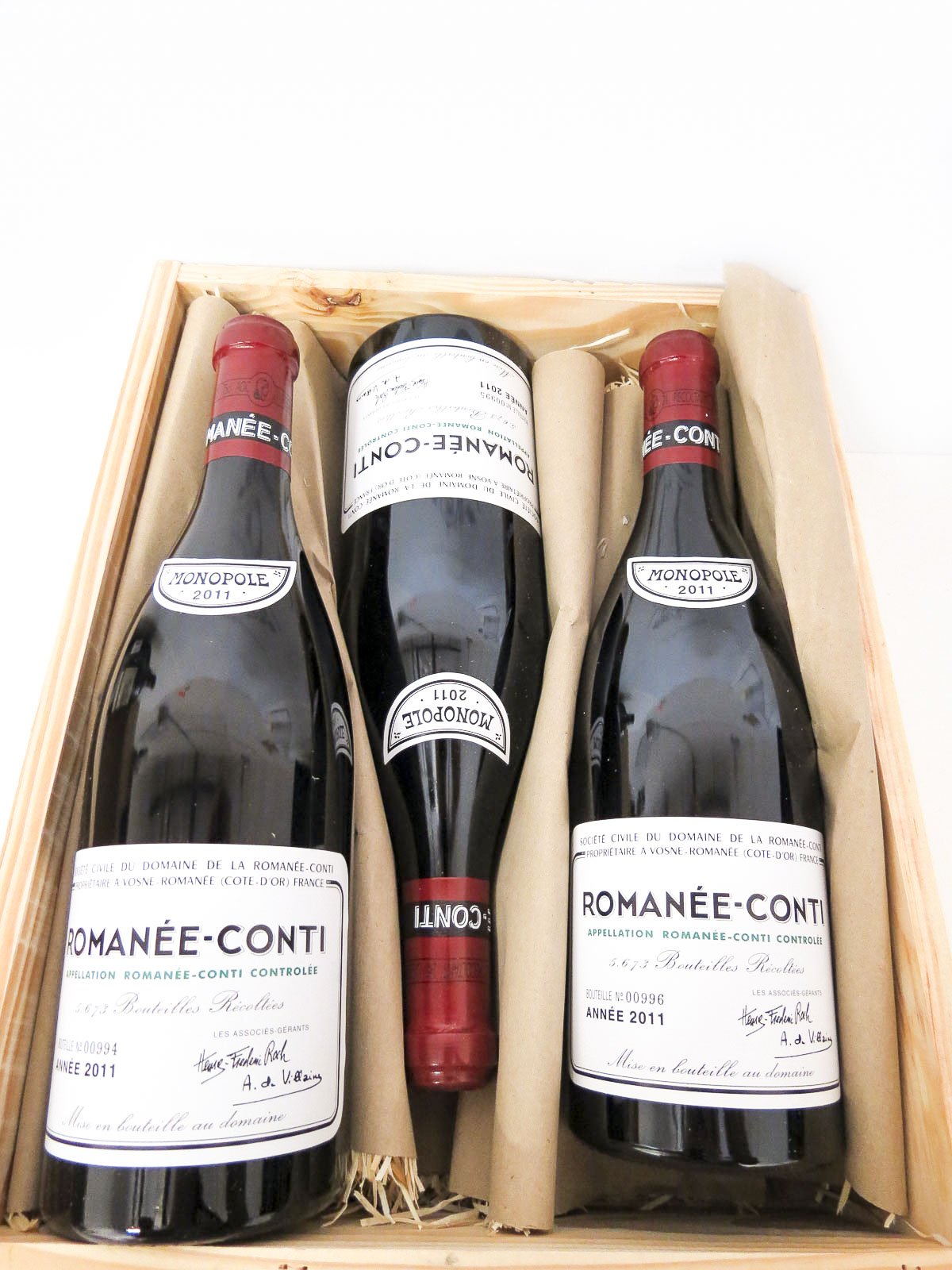 2011 Domaine de la Romanee-Conti, DRC, Romanee-Conti Grand Cru, Case o