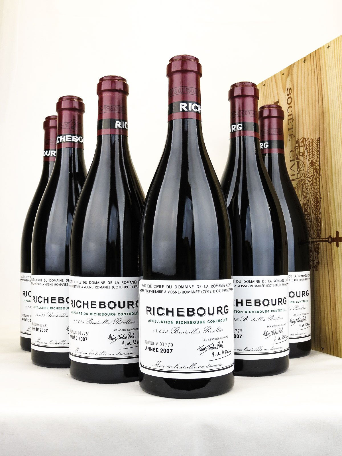 RICHEBOURG 2007 ワイン 750ml 空き瓶 RICHEBOURG 2007 ワイン 750ml 空き瓶 - メルカリ