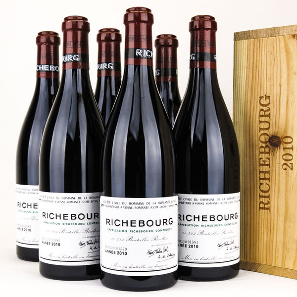 2010 Domaine de la Romanee-Conti, DRC, Richebourg Grand Cru, Case of 6