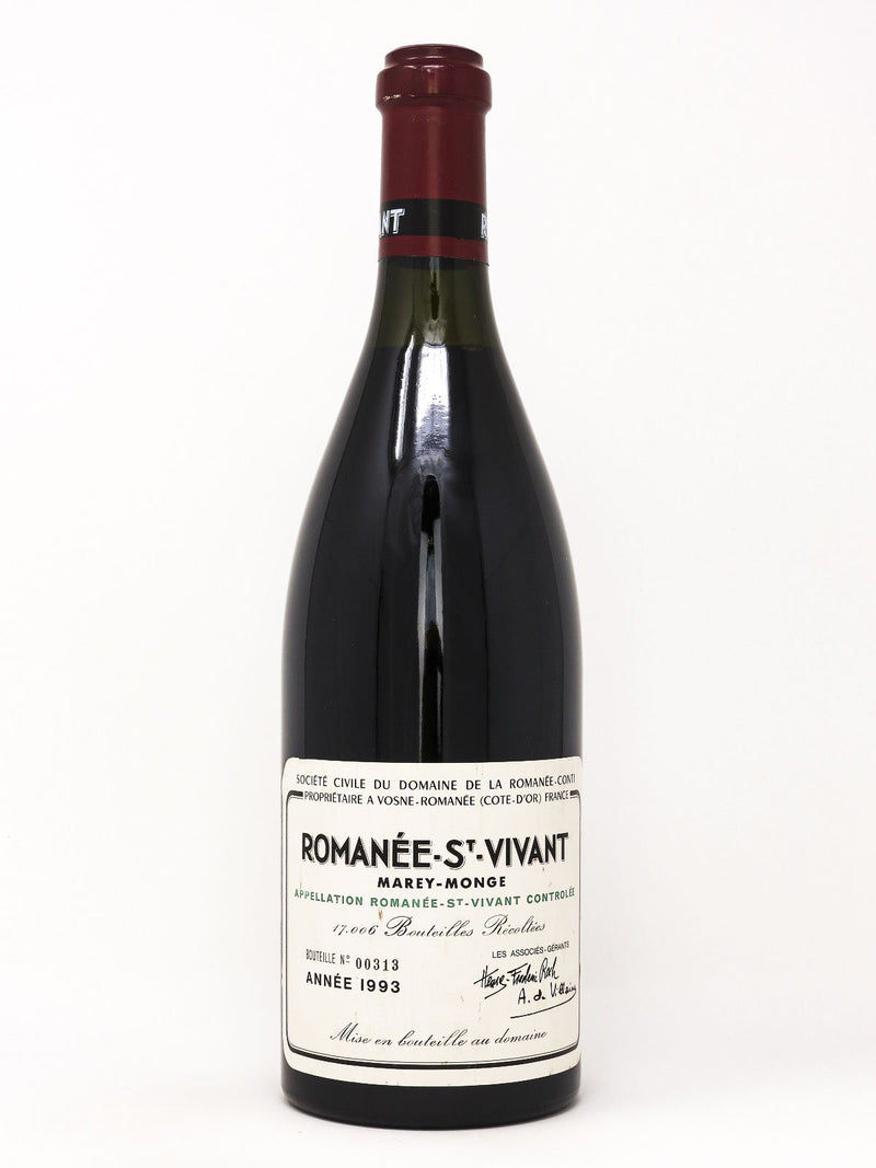 1993 Domaine de la Romanee-Conti, DRC, Romanee-Saint-Vivant Grand Cru,  Bottle (750ml)