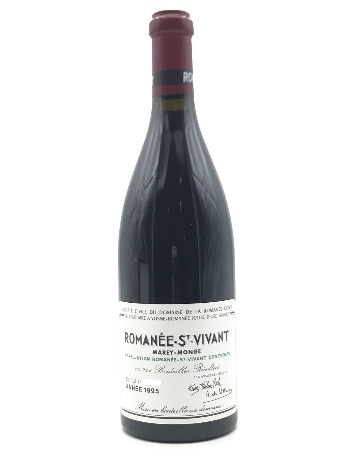1995 Domaine de la Romanee-Conti, DRC, Romanee-Saint-Vivant Grand Cru,