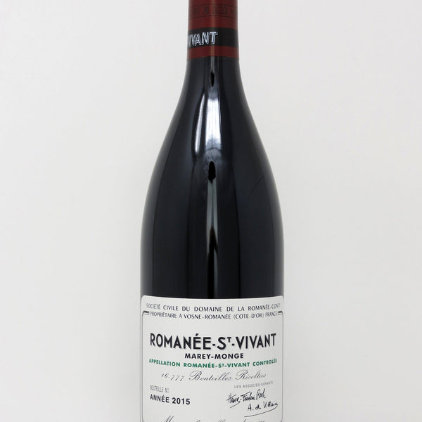 ROMANÉE-ST-VIVANT 2015 空瓶 Romanèe Saint Vivant 2015 Domaine Romanèe Conti - Apewineboxes