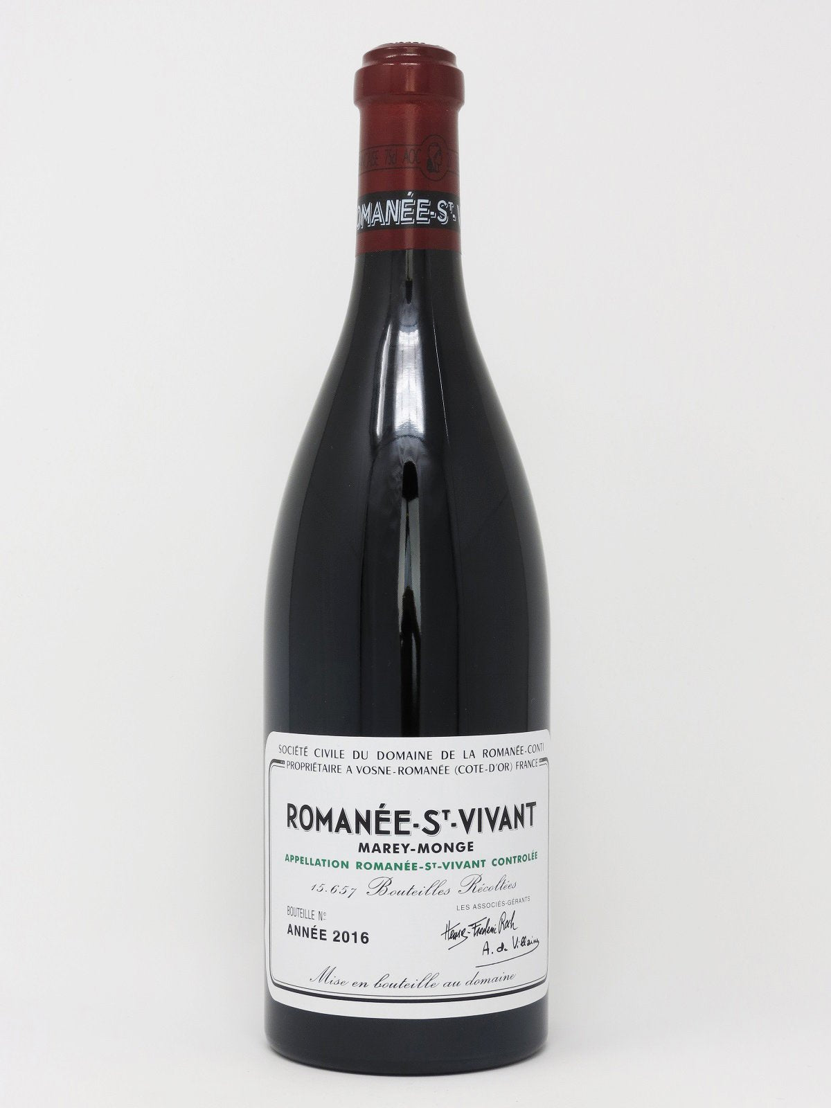 2016 Domaine de la Romanee-Conti, DRC, Romanee-Saint-Vivant Grand Cru,