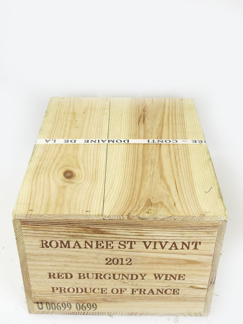 2012 Domaine de la Romanee-Conti, Romanee-Saint-Vivant Grand Cru, Case of 6 btls
