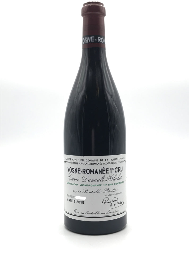 2019 Domaine de la Romanee-Conti, Vosne-Romanee Premier Cru, Cuvee Duvault-Blochet, Bottle (750ml)