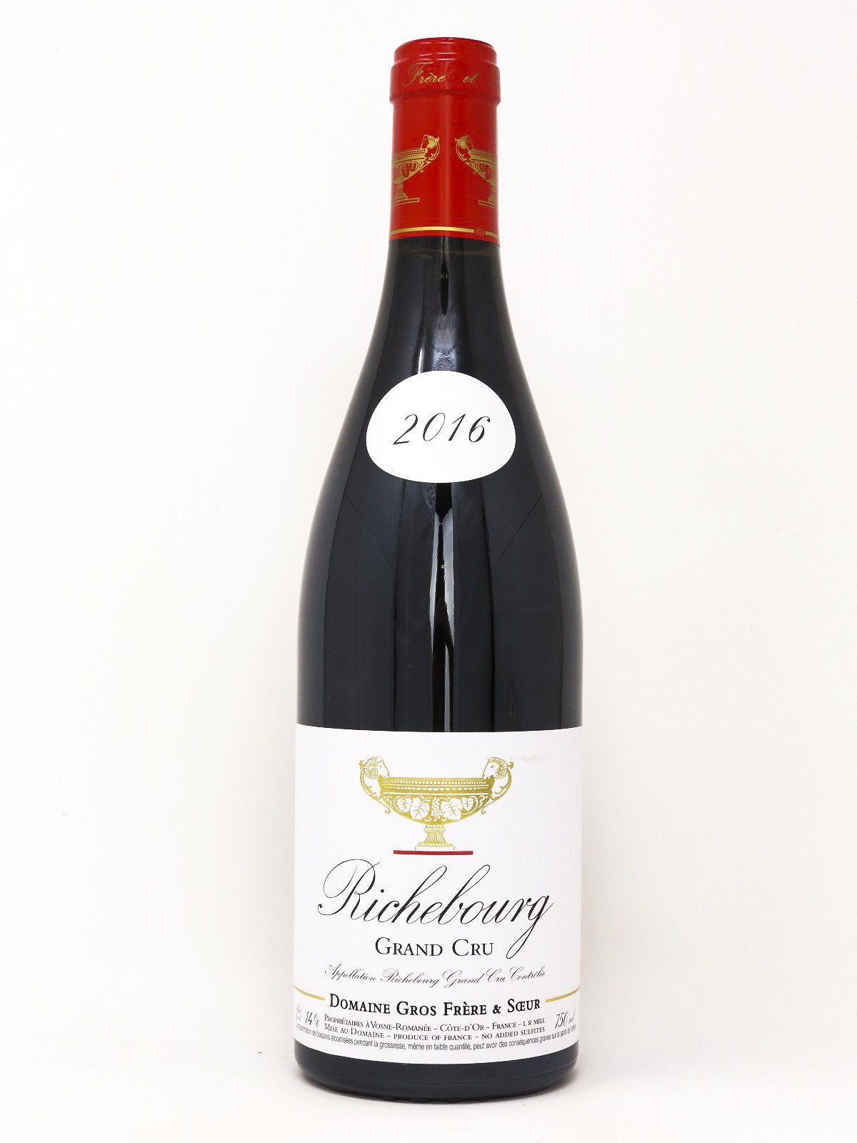 2016 Gros Frere et Soeur, Richebourg Grand Cru, Bottle (750ml)