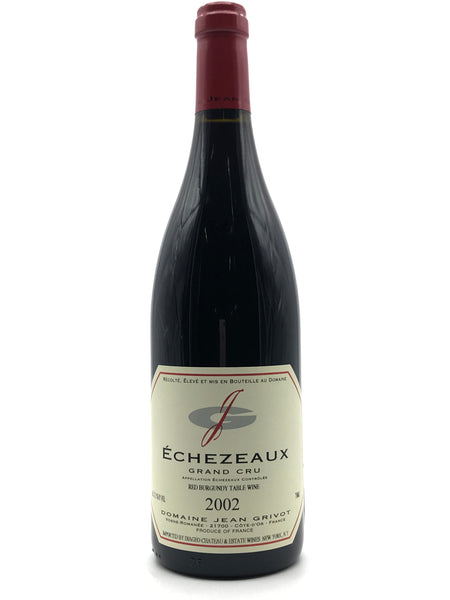 ÉCHEZEAUX 2002年 750ml 2002 Domaine Jean Grivot, Echezeaux Grand Cru, Bottle (750ml)