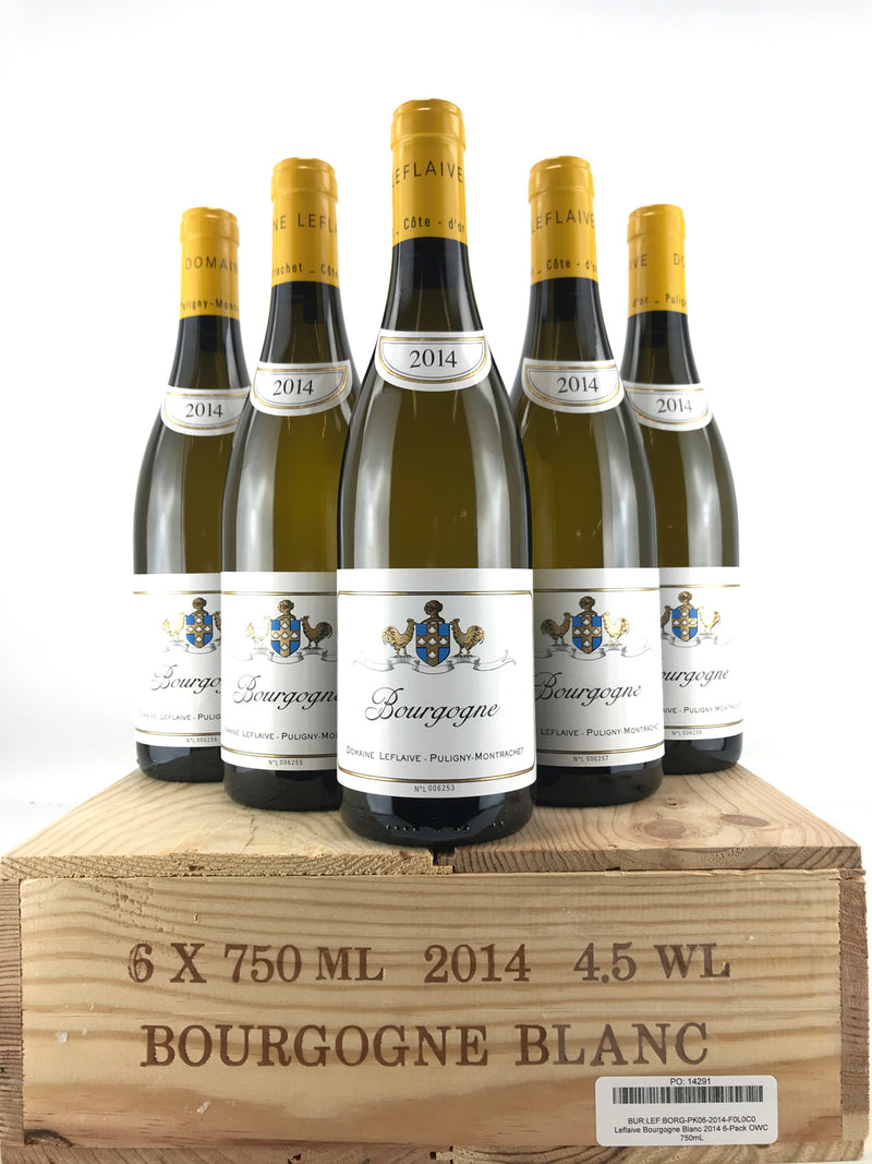 2014 Domaine Leflaive, Bourgogne, Blanc, Case of 6 btls