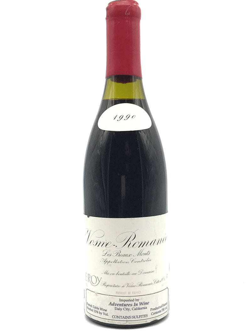 1990 Domaine Leroy, Vosne-Romanee Premier Cru, Les Beaux Monts