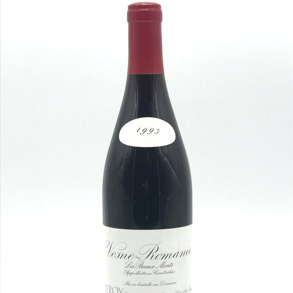 1993 Domaine Leroy, Vosne-Romanee Premier Cru, Les Beaux Monts, Bottle