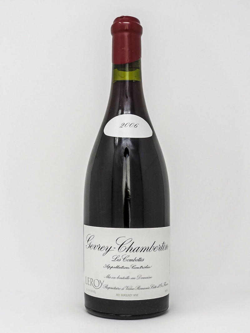 2006 Domaine Leroy, Gevrey-Chambertin Premier Cru, Aux Combottes 2006 Domaine Leroy, Gevrey-Chambertin Premier Cru, Aux Combottes