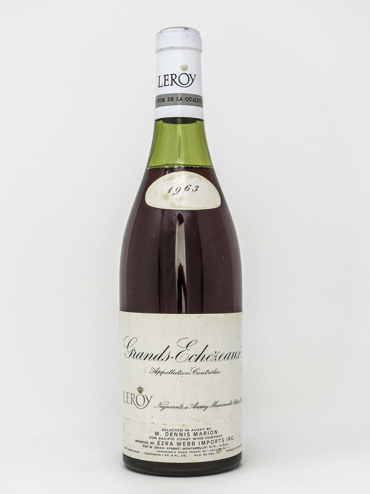 1963 Maison Leroy, Grands Echezeaux Grand Cru