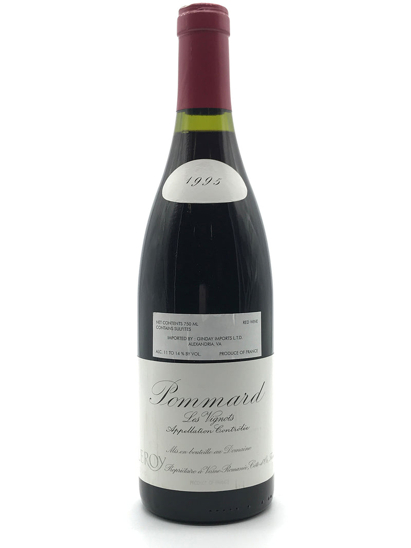 1995 Domaine Leroy, Pommard, Les Vignots, Bottle (750ml)