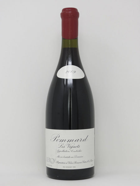2009 Domaine Leroy, Pommard, Les Vignots, Bottle (750ml)