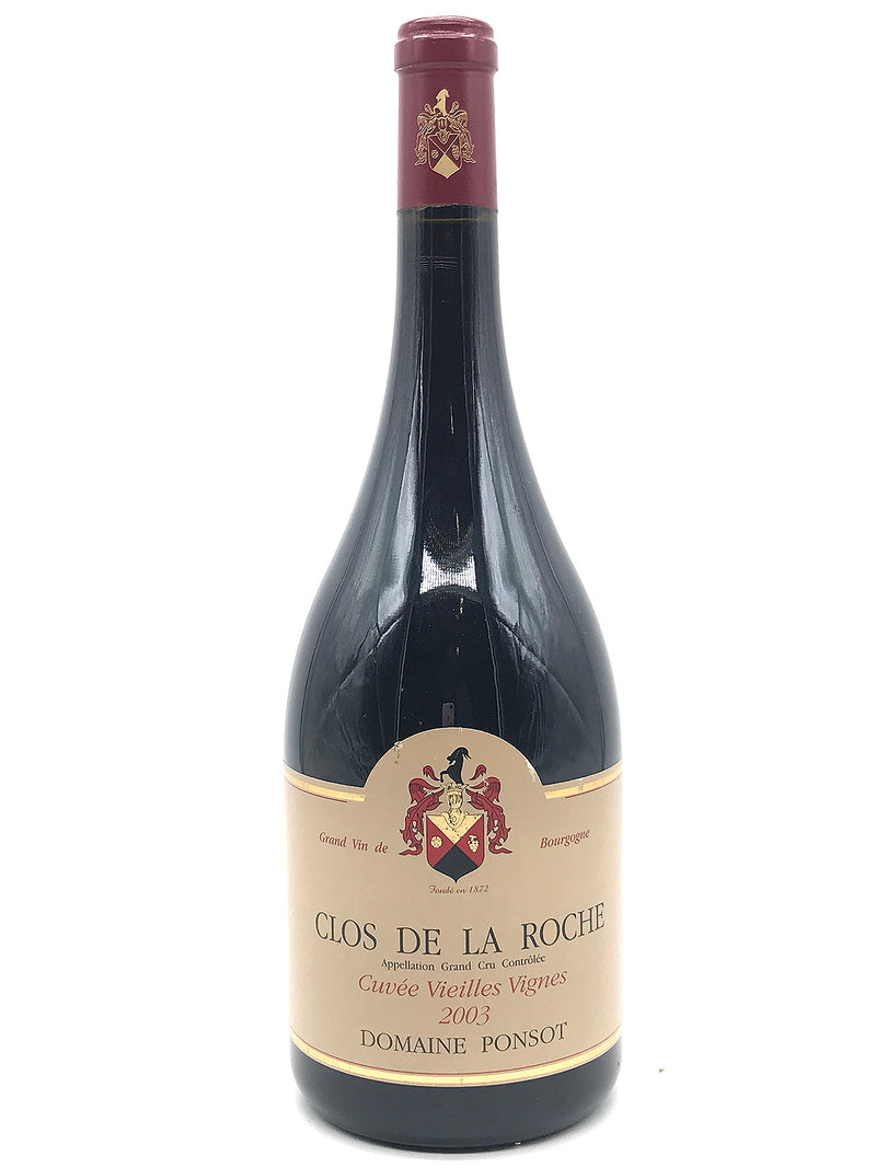 2003 Domaine Ponsot, Clos de la Roche Grand Cru, Cuvee Vieilles Vignes