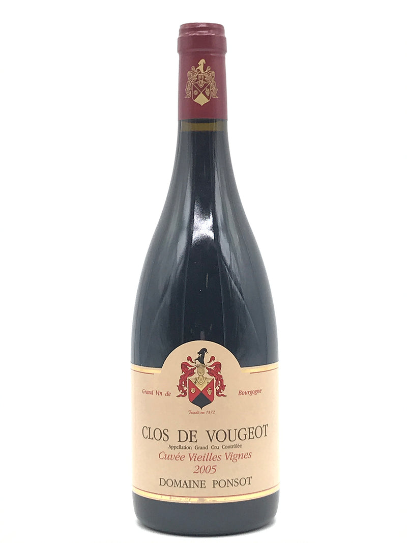2005 Domaine Ponsot, Clos de Vougeot Grand Cru, Cuvee Vieilles Vignes, Bottle (750ml)