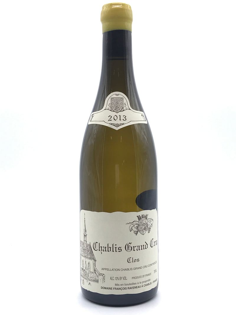 2013 Domaine Francois Raveneau, Chablis Grand Cru, Les Clos, Bottle (750ml)