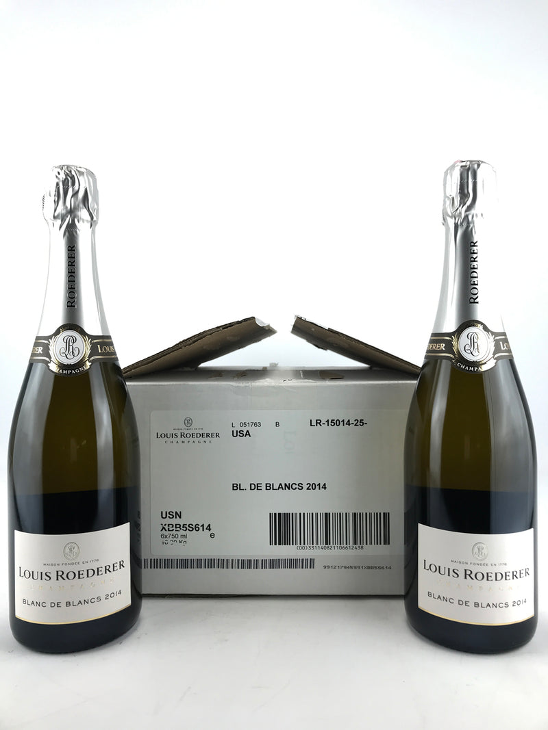 2014 Louis Roederer, Blanc de Blancs
Champagne, Case of 6 btls