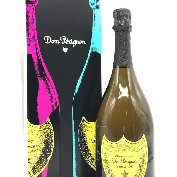 2002 Dom Perignon, Andy Warhol Tribute Label Yellow, Bottle (750ml) [G
