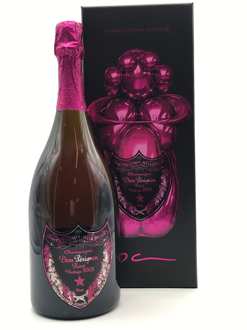 2003 Dom Perignon, Jeff Koons Rose, Bottle (750ml)