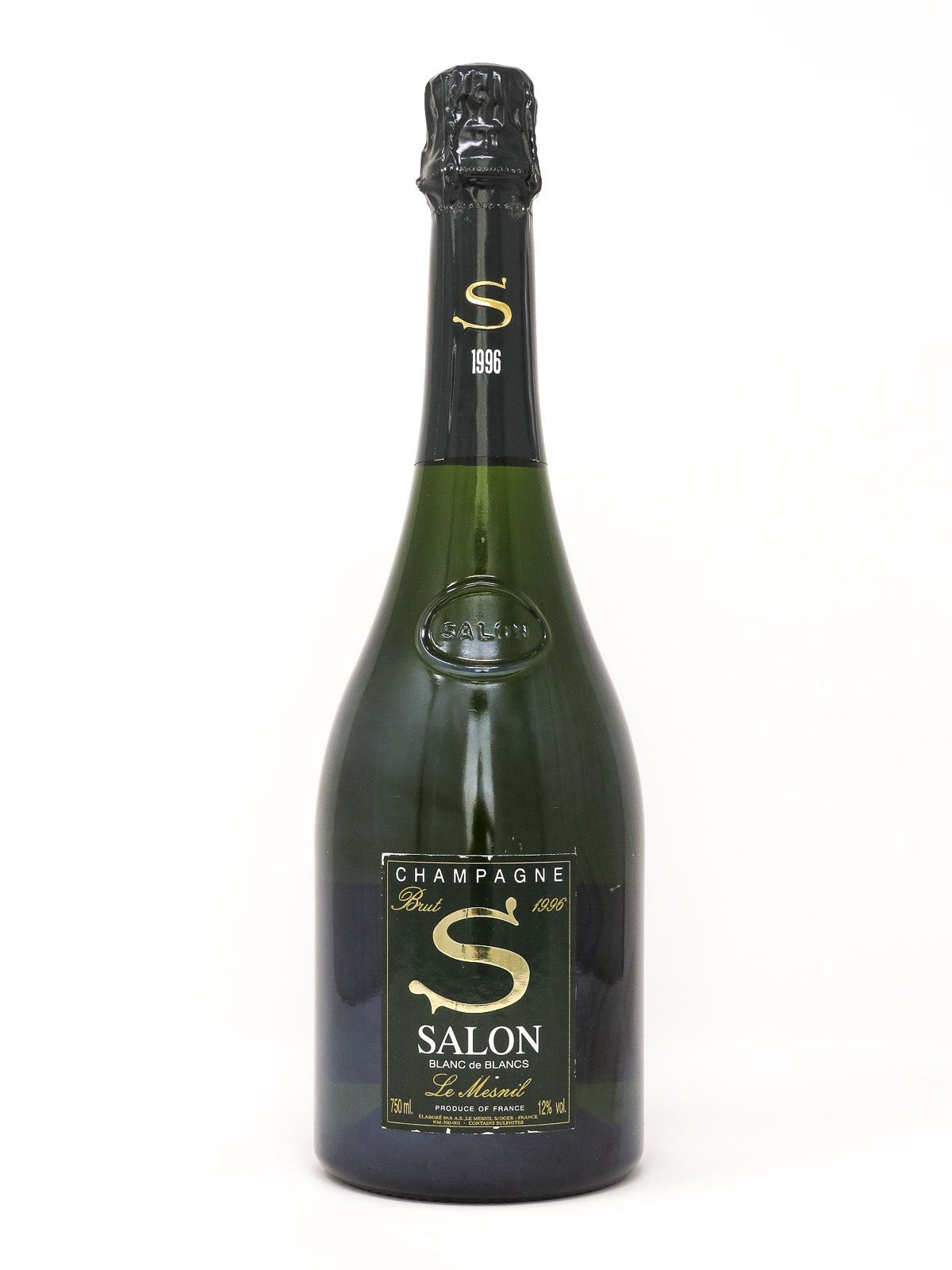 サロン　キュヴェS ブラン ド ブラン　1996 1996 Salon Cuvee 'S' Le Mesnil Blanc de Blancs Brut, Bottle (750ml)