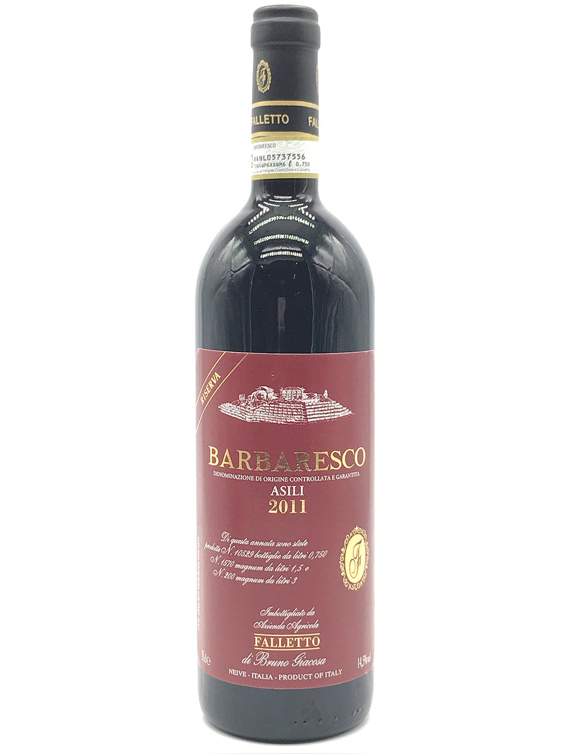 2011 Bruno Giacosa, Barbaresco, Asili Riserva, Bottle (750ml)