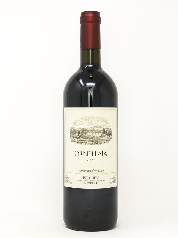 2003 Tenuta dell'Ornellaia Bolgheri Superiore Ornellaia, Tuscany, Bottle (750ml)