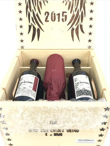 2015 Sine Qua Non, SQN, Eleven Confessions Collectors Case, Sta. Rita  Hills, Case of 6 btls [Syrah 'M' and Grenache 'E']