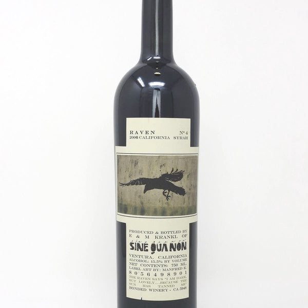 2006 Sine Qua Non, SQN, Raven No10 Syrah, California, Bottle (750ml)