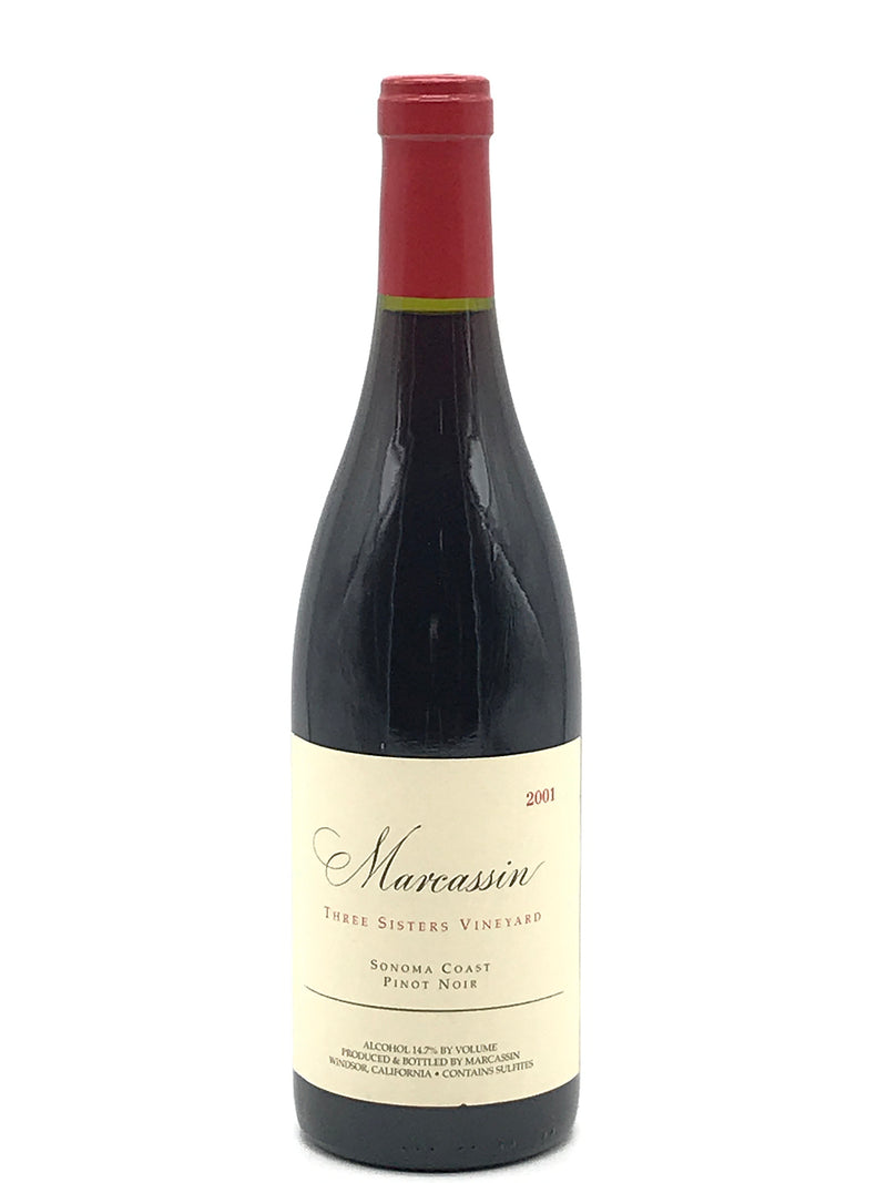 2001 Marcassin, Three Sisters Vineyard Pinot Noir, Sonoma Coast