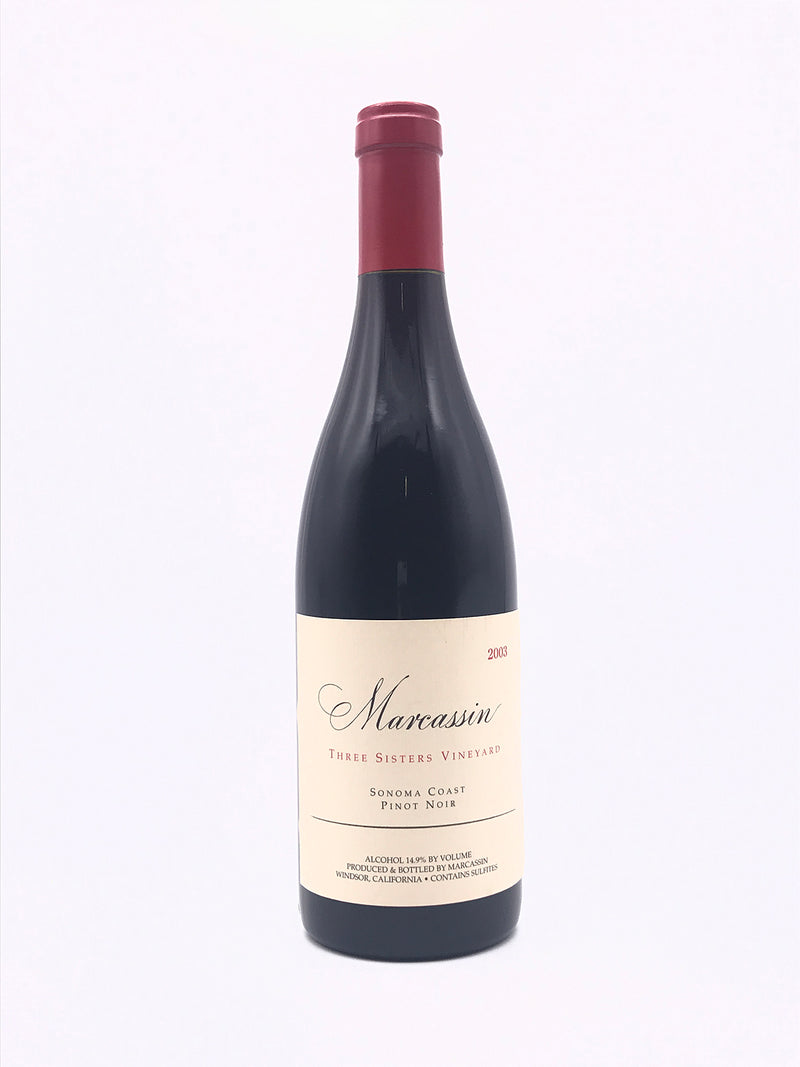 2003 Marcassin, Three Sisters Vineyard Pinot Noir, Sonoma Coast