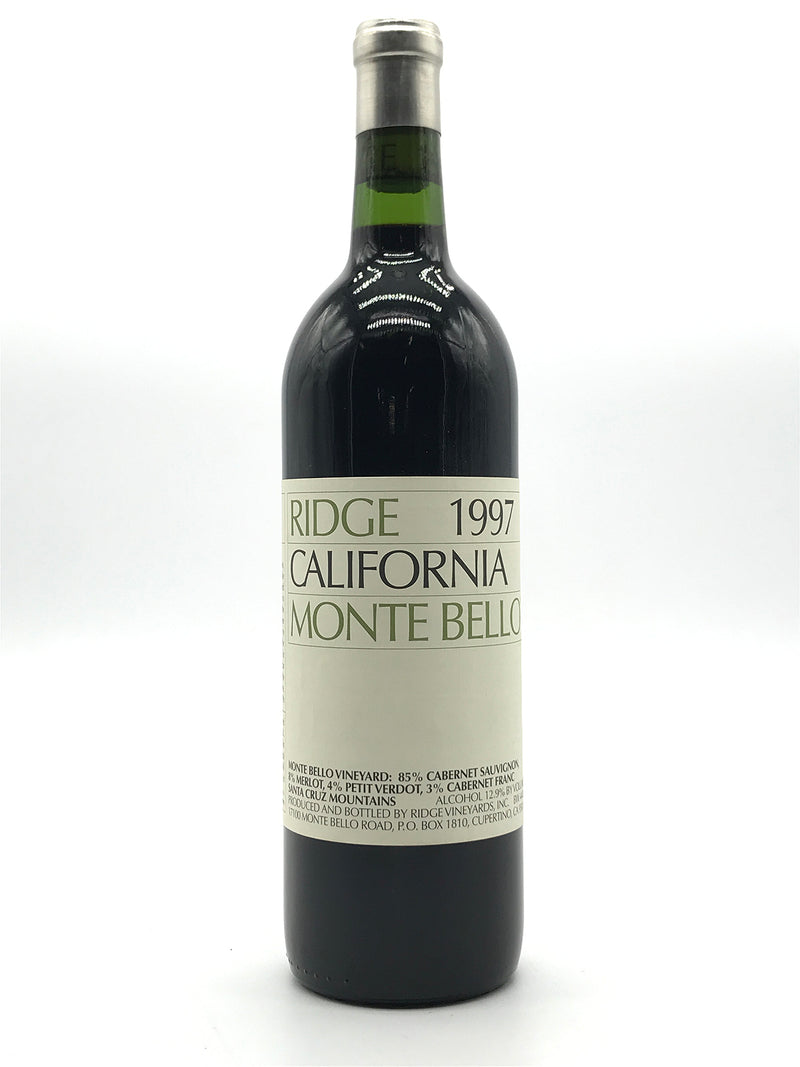 1997 Ridge, California Monte Bello, Santa Cruz Mountains, Bottle (750ml)