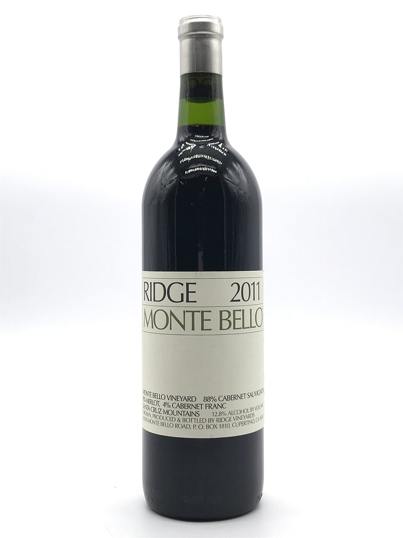 2011 Ridge, California Monte Bello, Santa Cruz Mountains, Bottle (750ml)