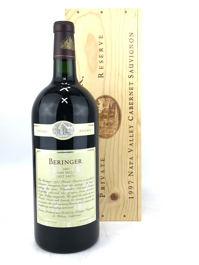 最終価格 BERINGER 1997 プライベート リザーブ | www.ouni.org