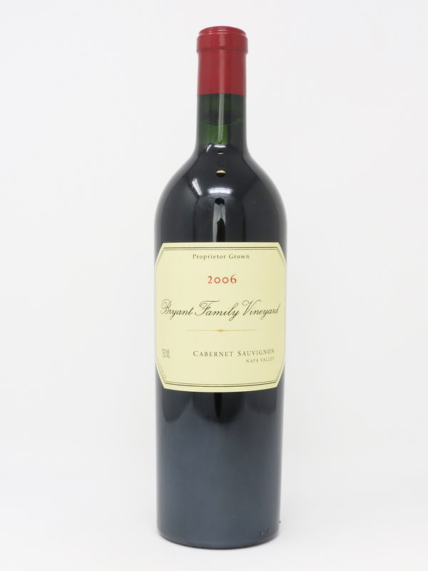 2006 Bryant Family Vineyard, Cabernet Sauvignon, Napa Valley, Bottle (750ml)