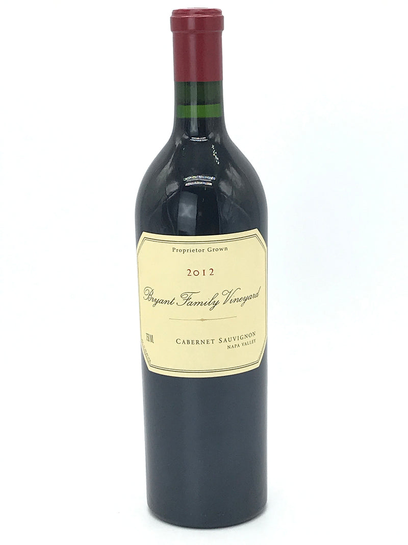 2012 Bryant Family Vineyard, Cabernet Sauvignon, Napa Valley, Bottle (750ml)