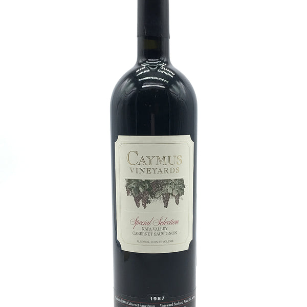 1987 Caymus, Special Selection Cabernet Sauvignon, Napa Valley, Bottle