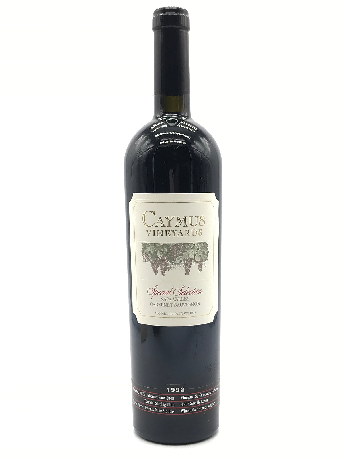 1992 Caymus, Special Selection Cabernet Sauvignon, Napa Valley, Bottle