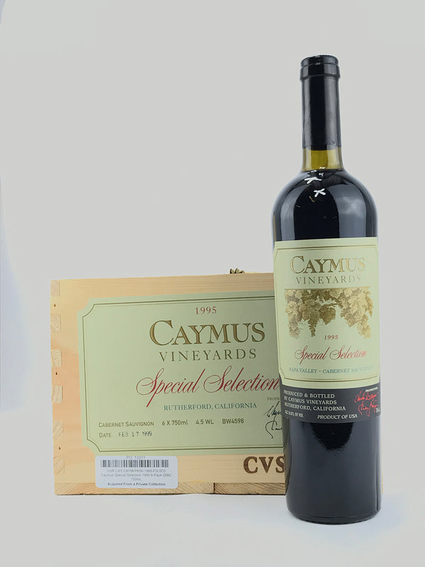 1995 Caymus, Special Selection Cabernet Sauvignon, Napa Valley, Case of 6 btls