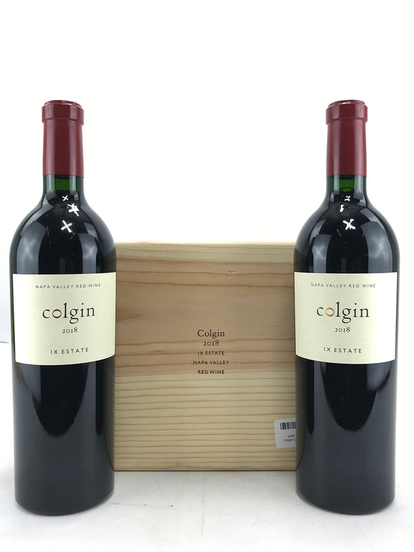 2018 Colgin Cellars, IX Estate Red, Napa Valley, Case of 6 btls