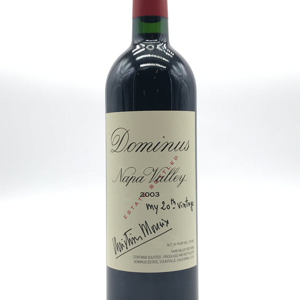 Dominus Napa Valley 2004 赤ワイン 2004 Dominus Napa Valley Bordeaux Blend - SKU 1030617