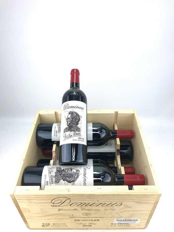 2013 Dominus Estate, Christian Moueix, Napa Valley, Case of 6 btls