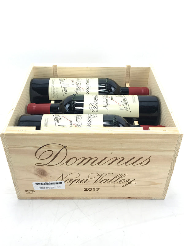 2017 Dominus Estate, Christian Moueix, Napa Valley, Case of 6 btls