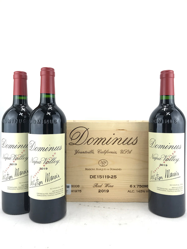 2019 Dominus Estate, Christian Moueix, Napa Valley, Case of 6 btls