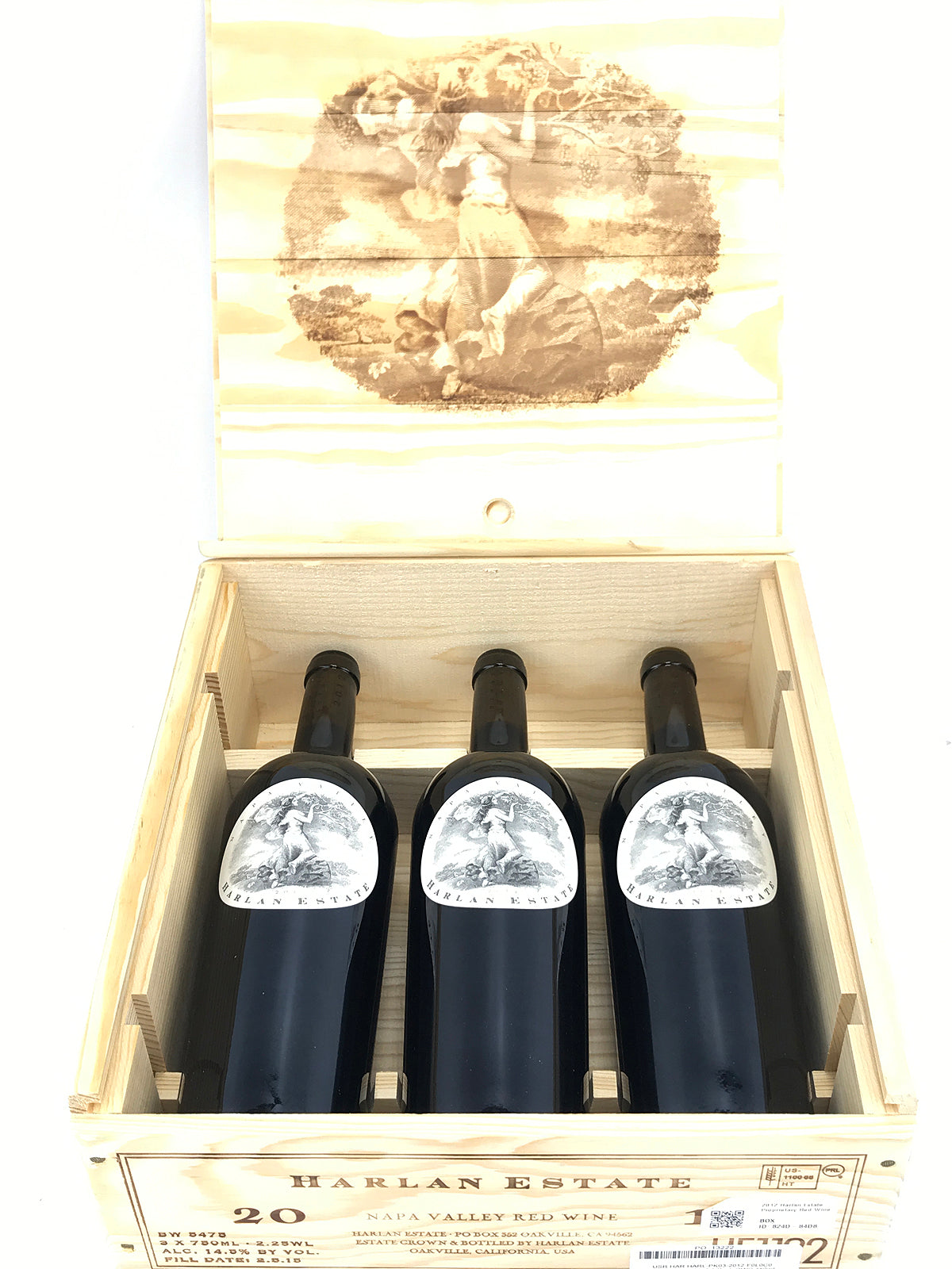 2012 Harlan Estate, Napa Valley, Case of 3 Btls